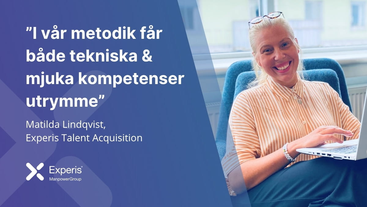 Matilda Lindqvist på Experis Talent Acquisition Team